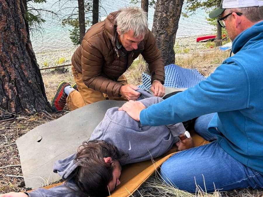 CB Outdoors 5-day Wilderness-first-responder-course Montana taught by susan purvis